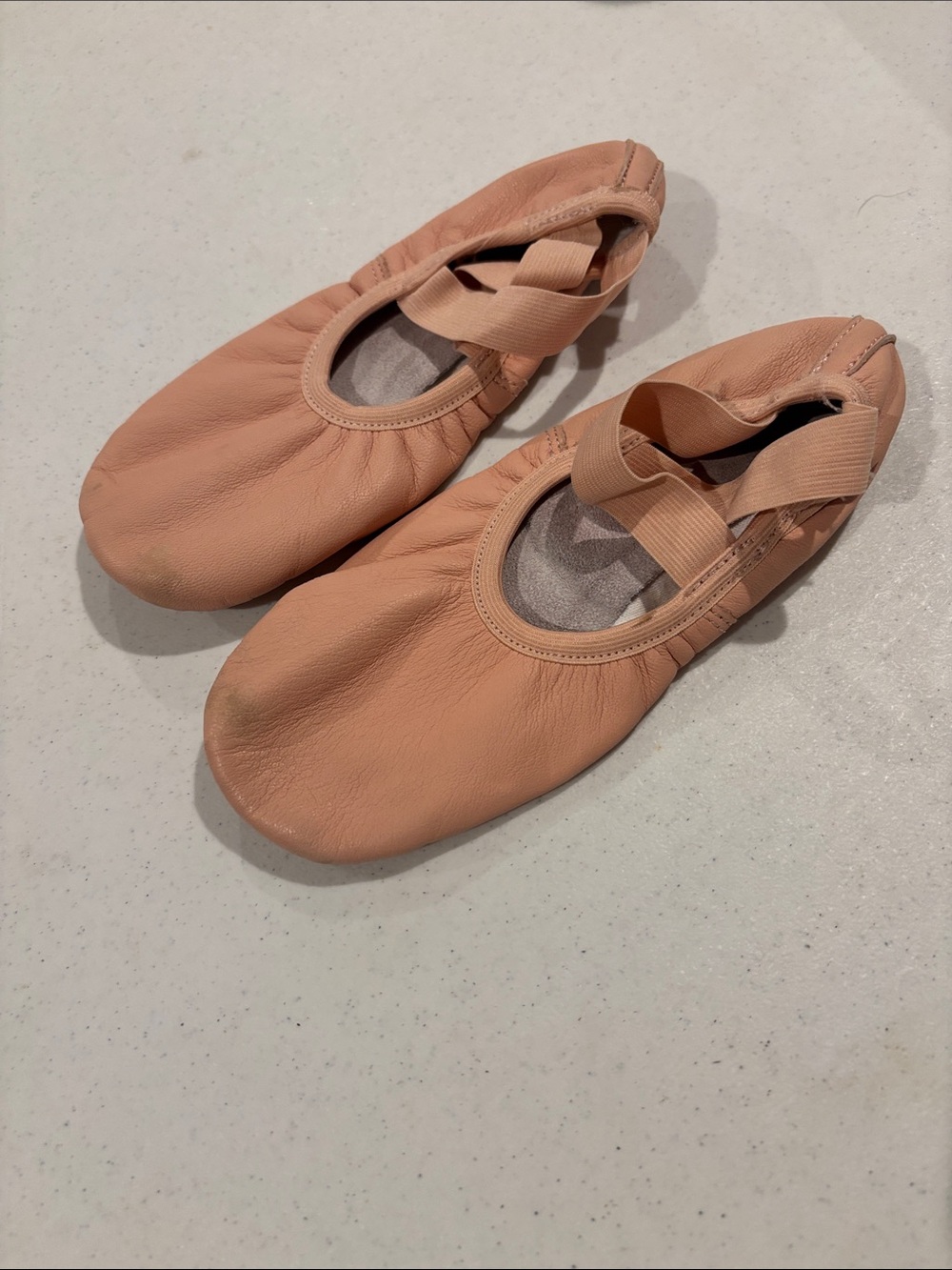 Passe Girls Ballet Slippers with Elastic Straps
